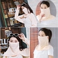 thumbnail image 5 of Cara Bufanda Mascarilla unisex Mascarilla deportiva de seda de hielo suave Bufanda para golf al aire libre (Beige) Sywqhk Para Estrenar, 5 of 5