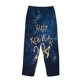 thumbnail image 5 of Haiem Beautiful New Year 2024 Women's Pajama Pants Ultra Lightweight Pjs Bottoms Sleepwear Bottom Pants With Pocket Drawstring-X-Large, 5 of 9