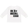thumbnail image 3 of Inktastic my 1st baseball season Boys Long Sleeve Toddler T-Shirt, 3 of 5