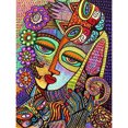 thumbnail image 1 of Pintura de diamante (DB6415) 5D Square Mosaic Craft DIY Abstract Girl Picture 50x70cm Hugtrwg Para estrenar, 1 of 1