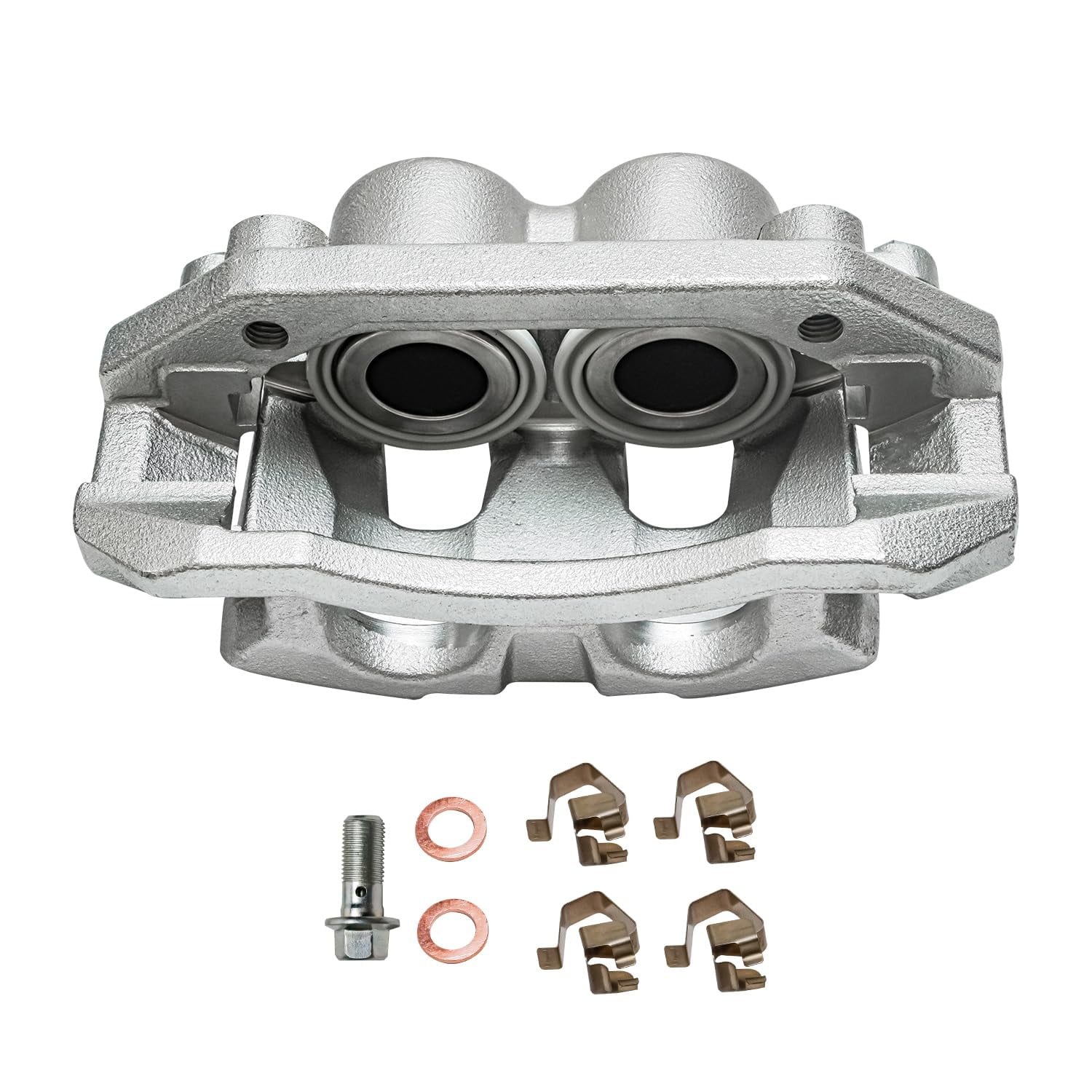 Detroit Axle - 2 Front Left and Right Disc Brake Calipers with Bracket Replacement for Dodge Ram Dakota 1500 Classic