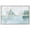 Silver Frame, variant on Mirrored Aqua Dream I High-Gloss Frameless Acrylic Glass Wall Art Coastal Abstract by Art Remedy, Ready to Hang, 15 x 10