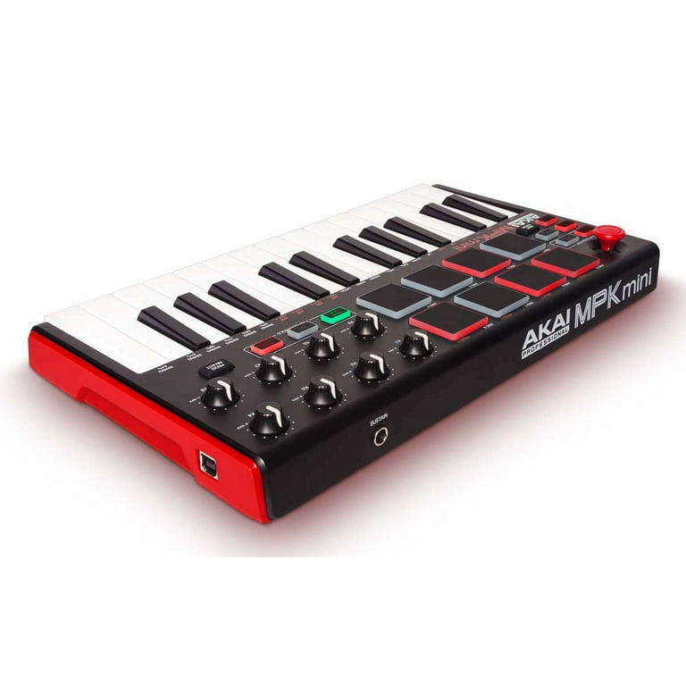 AKAI Professional MPK Mini MKII Compact Keyboard and Pad 
