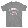 thumbnail image 1 of Copperopolis California Patriot Men's Cotton T-Shirt, 1 of 1