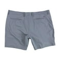 thumbnail image 2 of Kahala Mens Solid Casual Bermuda Shorts, Blue, 36, 2 of 2