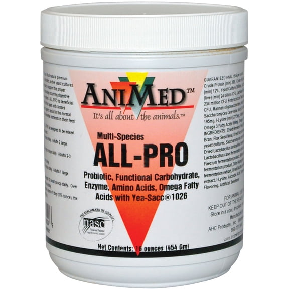 AniMed All-Pro for Horses Dogs Cats Cows Sheep and Goats, 5-Pound