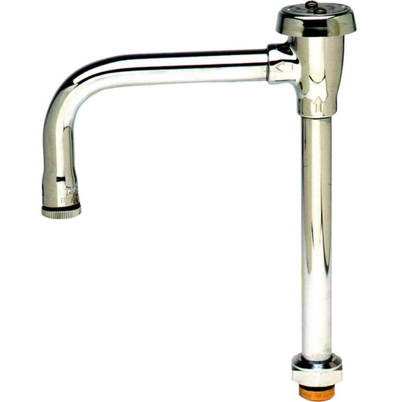 T&S BRASS B-0407-02 VACUUM BREAKER SWING NOZZLE W/ SWIVEL BASE, B-LT STREAM REGULATOR