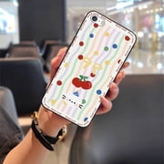 LYM-Phone Case For iphone 5/5S/SE/ip5/ip5S/ipSE, Protective Graffiti Cute Durable Shockproof Anti-knock Back Cover Animals Silicone Full wrap Soft case Cartoon Fashion Design Phone Pouch