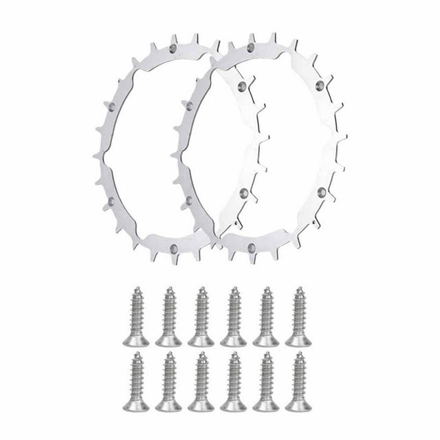Pièces de Tondeuse Antidérapantes Pointes en Acier Inoxydable pour Roue de Traction Hot J5