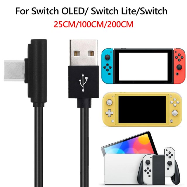 Cable de carga USB 2.0 tipo C para NS Switch OLED / Switch LITE / Switch (1m) Ndcxsfigh Para estrenar