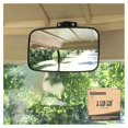 thumbnail image 1 of 10L0L Universal Adjustable Golf Cart Convex Rear View Mirror for EZGO, Yamaha, Club Car, 1 of 4