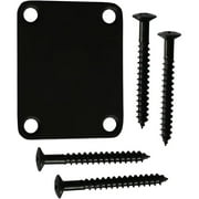 Electric Guitar Neck Plate with 4 Screws Neck Plate for Guitar Replacement Accessories