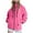 Hot Pink, variant on UngA Womens Jackets Casual Women's Waterproof Long Rain Coats Packable Rain Jacket with Hood Trench Coats Windbreaker Purple,L