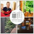 thumbnail image 4 of Wire Rope Kit, Portable Stainless Steel Wire Rope Easy To Install 49ft  for Home Outdoor, 4 of 7