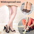 thumbnail image 6 of Toe Topper Socks for Women, 10 Pairs Half Socks with Padding Cushion, Shoe Toe Protector with Grip, Reusable Toe Covers for Women Girls, Non-Slip No Show Toe Socks for High Heels, 6 of 6
