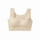 thumbnail image 2 of Ropa interior sin costuras para mujer, chaleco sin aros para yoga, deportes, dormir, sujetador de talla grande, 2 of 5