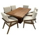 thumbnail image 1 of Set de Comedor SALVANTO Kinea 6 Sillas 160x100 cm Chapa De Parota, 1 of 5