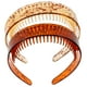 thumbnail image 1 of 2 diademas dentadas con peine de dientes anchos, antideslizantes, para uso diario., 1 of 8