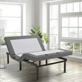 Renanim Adjustable Bed with Electric Massage Dual Massagers, Head