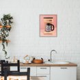 thumbnail image 3 of Stupell Industries Contemporary Disco Coffee Maker over Orange Gray Framed Giclee Art, 11 x 14, by LISH Creative, 3 of 8