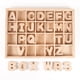 thumbnail image 5 of Bloques de Letras Del Alfabeto de Madera Juguetes Montessori Material Didáctico para Niños Bebé, 5 of 9