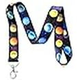 thumbnail image 3 of Science Print Lanyard Key Chain Id Badge Holder (Solar System), 3 of 3