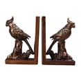 thumbnail image 3 of 2 sujetalibros de loro, tapones para libros, decoración práctica para el hogar, decoración de mesa, soportes para libros para estante de dormitorio, 3 of 8