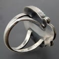 thumbnail image 6 of HOOUN Boho Women 925Silver Retro Turkish Handmade Turquoise Ring Jewelry Gift Size6-10-10-2#, 6 of 6