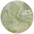 thumbnail image 2 of Addison Rugs Chantille Indoor/Outdoor Transitional Abstract Green Washable Round Rug, 8' x 8', 2 of 6