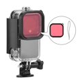 thumbnail image 1 of de Cámara de Buceo, tres Impermeables a Prueba de Polvo s de Lentes de Fotografía de Vídeo para Accesorios de Videocámaras Actio Rosa Yotijar Lente de la cámara de buceo, 1 of 9