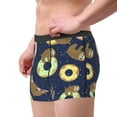 thumbnail image 4 of Bingfone Sloth With Donuts Men'S Underwear - Casual Stretch Boxer Briefs-Small, 4 of 9