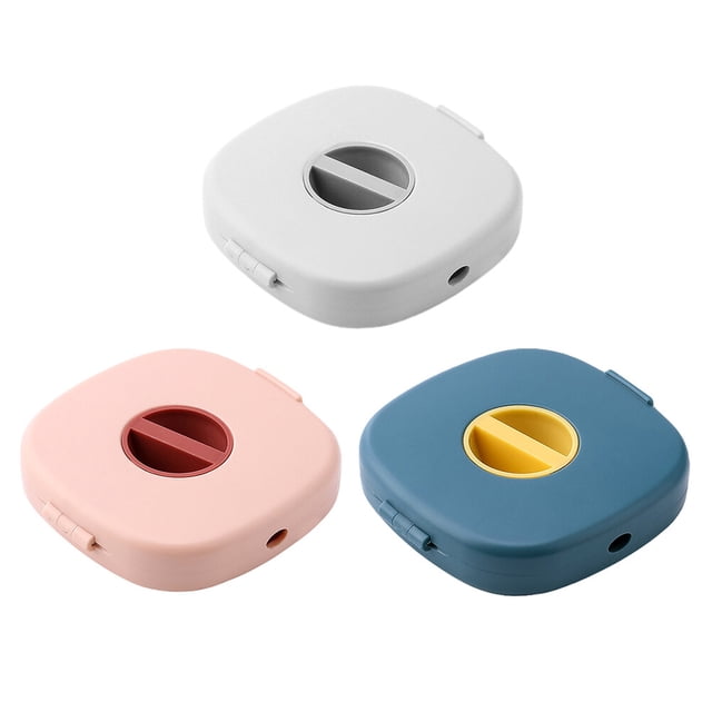CIMAXIC 3pcs Phone Charging Cable Organizers Stretchable Earphone Cable Storage Boxes,2.76"X2.76"X0.59"