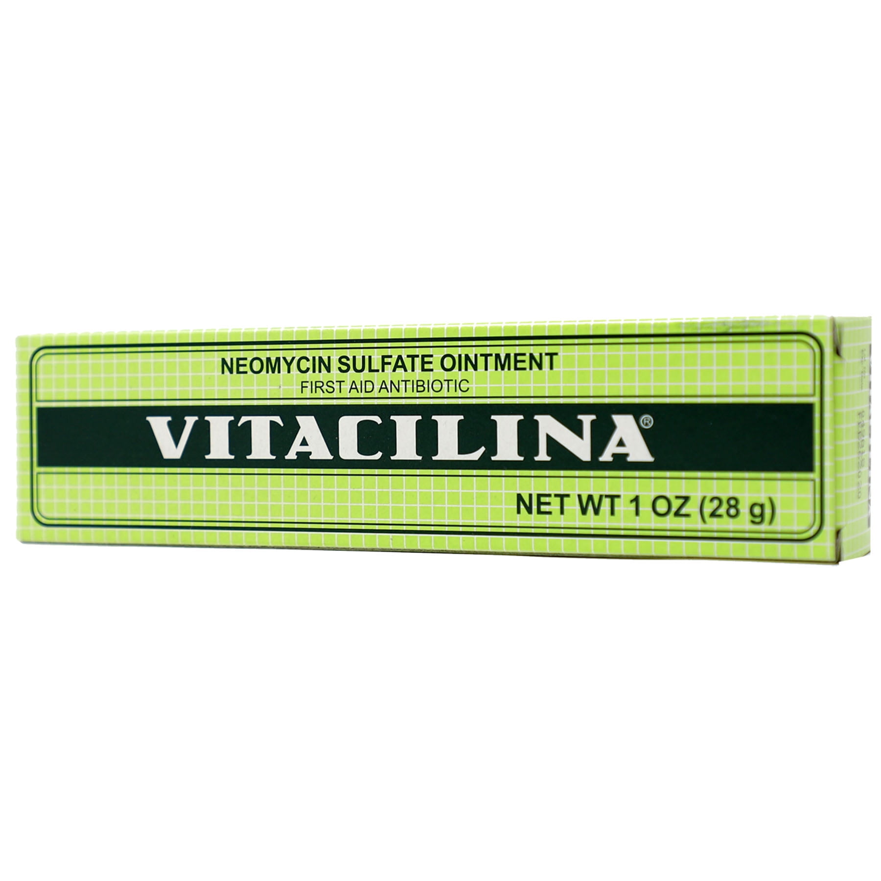 Vitacilina First-Aid Antibiotico Neomycin Sulfate Ointment, 1 Oz.