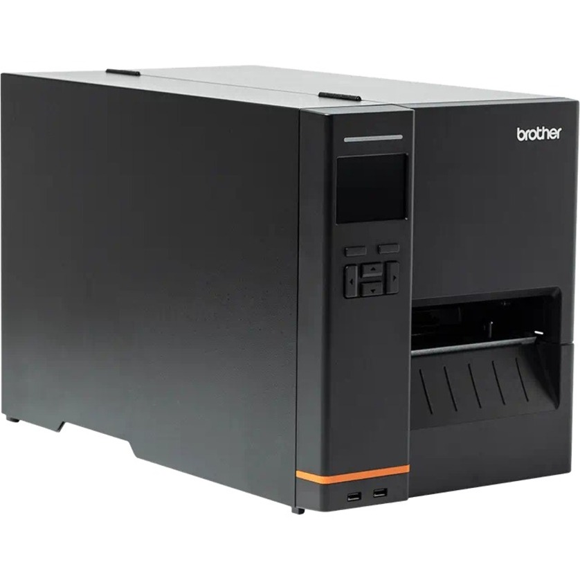 Brother TJ-4520TN Industrial Direct Thermal/Thermal Transfer Printer, Barcode Label Print, USB, Serial
