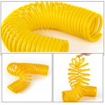 thumbnail image 4 of LNGOOR Yellow EVA Coiled Garden Hose for Home with Automatic Retraction and ft, 4 of 8