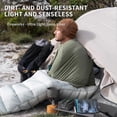 thumbnail image 4 of Nordic ultralight lined sleeping bag only 128g travel blanket with small packing inner sleeping bag suitable for backpacking, hostels, camping, 4 of 5