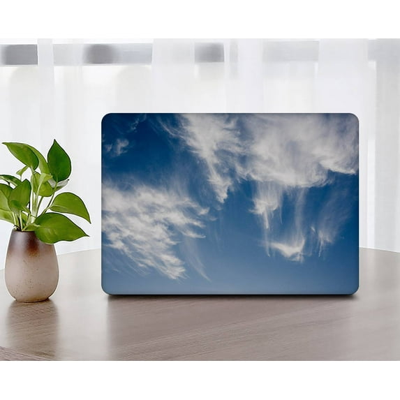 KSK KAISHEK Compatible with Old MacBook Pro 13" Case 2012/2013/2014/2015 Rel. Model A1502 or A1425, Plastic Hard Shell Cover + Black Keyboard Cover, Sky Series 0374
