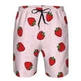 thumbnail image 4 of Naloa Strawberry Men's Beach Shorts, Surfing shorts, Swim trunks, Quick Dry Swim Trunks for Surfing Beach Fun - Small, 4 of 9