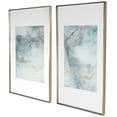 thumbnail image 5 of Uttermost Undulating Oro Abstract Aluminum Prints in Blue/Ivory (Set of 2), 5 of 6