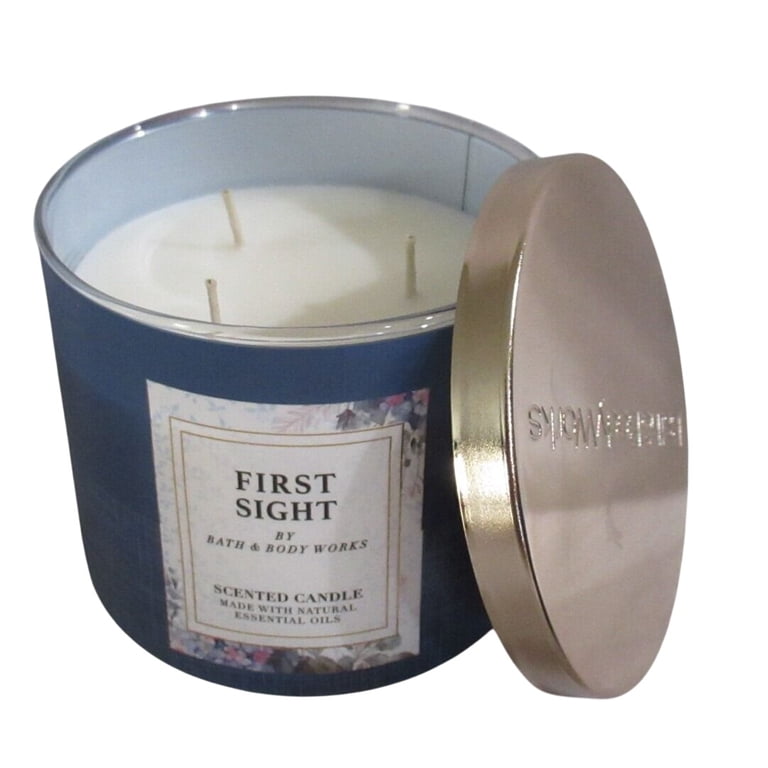 Bath and Body Works Candle - First Sight 3-Wick Scented with