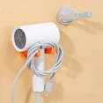 thumbnail image 5 of Powerful Load-Bearing Hair Dryer Holder Scratch-Resistant ABS Shelf with One-Hand Operation for Practical Hair Dryer Storage, 5 of 8