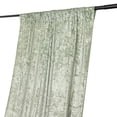 thumbnail image 5 of BalsaCircle 5 feet x 12 feet Sage Green Velvet Backdrop Curtain Party Photobooth Home Decorations, 5 of 7