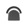 thumbnail image 3 of 861 Artemis 36" Swivel Bar Stool with Black Wrinkle Finish and Graph Coal Seat and Back, 3 of 5