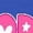 Royal Blue, variant on Inktastic Poppy's Girl Pink with Hearts Girls Long Sleeve Toddler T-Shirt