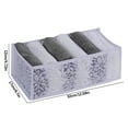thumbnail image 1 of Birdeem Foldable Printed Mesh Underwear Shirt Leggings Jeans Drawer Storage Box, 1 of 10