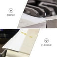 thumbnail image 3 of HAMPPLIES 4Set Multipurpose Stove Filler Covers White Silicone for Kitchen Counter Protection, 3 of 8