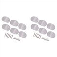 thumbnail image 1 of 12 Piezas Perla Clavijas de Afinación de Guitarra Teclas Sintonizadores de Botones Cabezales de Máquina Llave de Afinación Premium Botón Tapa Perillas Manejar Tapa, 1 of 5