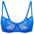 thumbnail image 1 of Sostén DOBREVA Talla Grande con Encaje Push Up Transparente Balconette 34B, 1 of 5