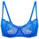 thumbnail image 1 of Sostén DOBREVA 36C Balconette Push Up de Encaje Transparente Azul, 1 of 5