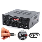 450w+450w Home Bluetooth Stereo Amplifier Hifi Digital Audio Home Karaoke Power Amplifier Car Auto HiFi Amplifier Music Player